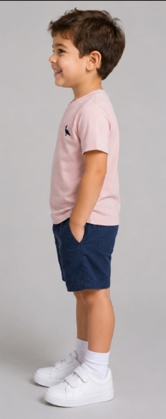 Camiseta Peacock Confort Rosê