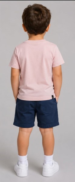 Camiseta Peacock Confort Rosê