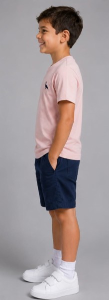 Camiseta Peacock Confort Rosê