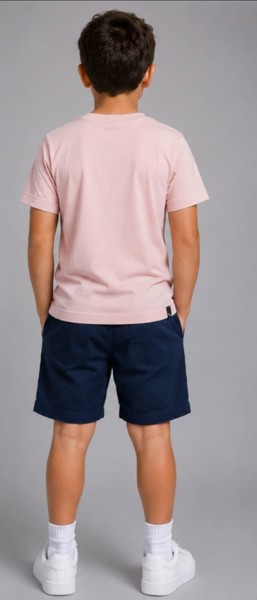 Camiseta Peacock Confort Rosê