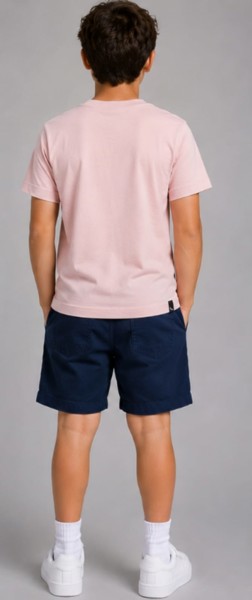 Camiseta Peacock Confort Rosê