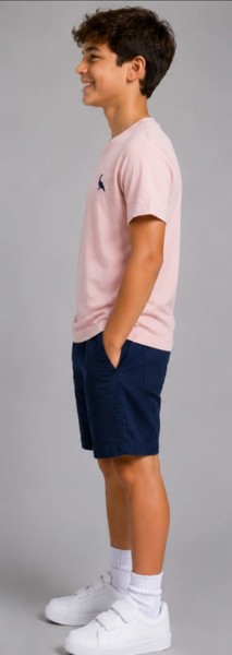 Camiseta Peacock Confort Rosê