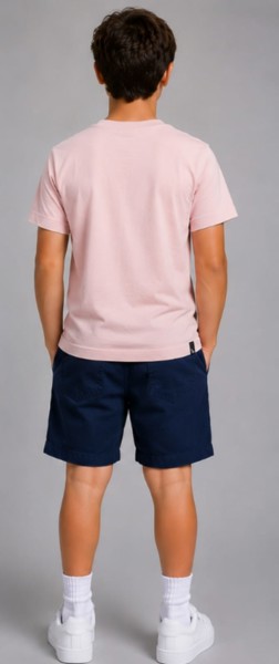 Camiseta Peacock Confort Rosê