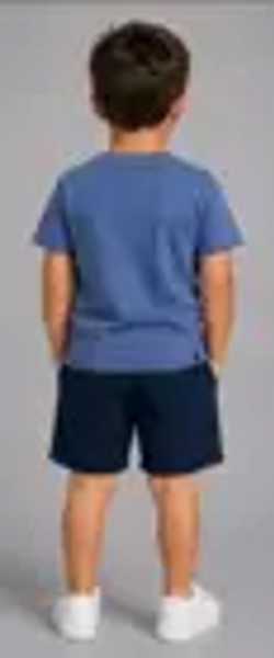 Camiseta Peacock Confort - Azurro