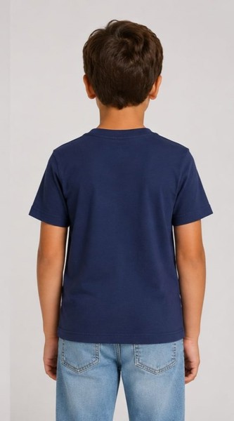 Camiseta Peacock Infantil Marinho