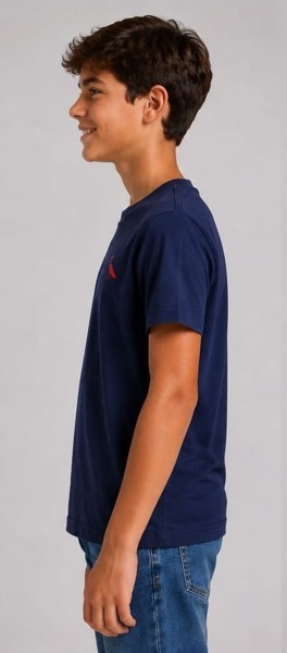 Camiseta Peacock Infantil Marinho