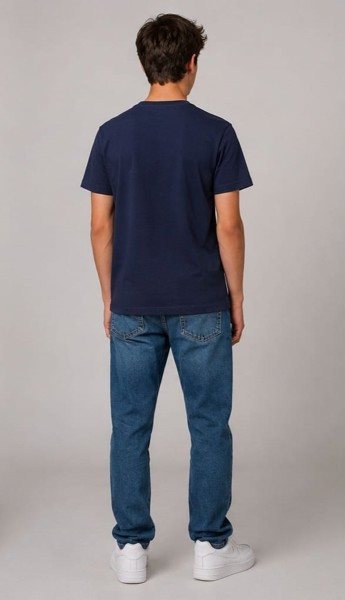 Camiseta Peacock Infantil Marinho