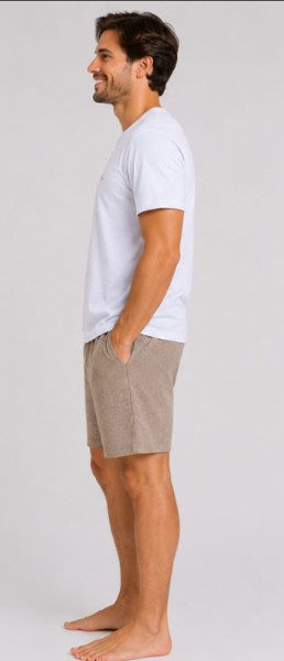 Pijama Peacock Branco M/C