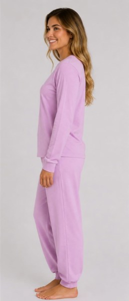 Pijama Peacock Lilás 