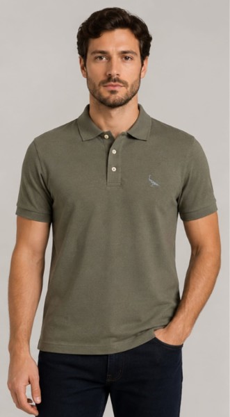 Polo Peacock Verde Musgo