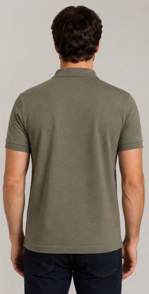 Polo Peacock Verde Musgo