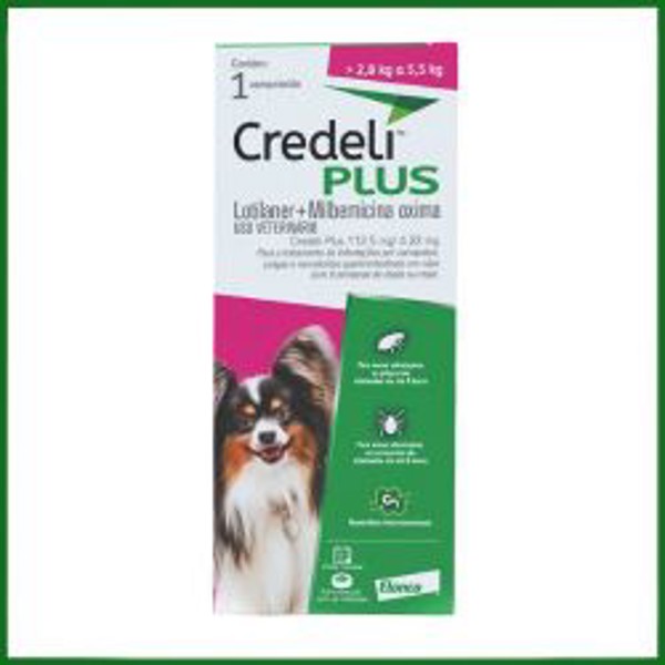 CREDELI PLUS 112,5MG  2,8 A 5,5KG (CX C/ 1 COMP.)