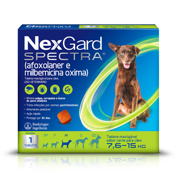 NEXGARD SPECTRA M (7,6-15KG) 1 TABLETE - VET