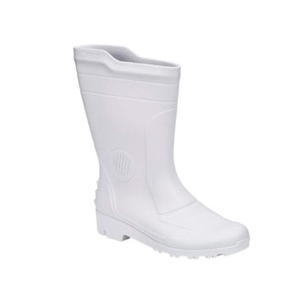 BOTA PVC PEGAFORTE BRANCA N38