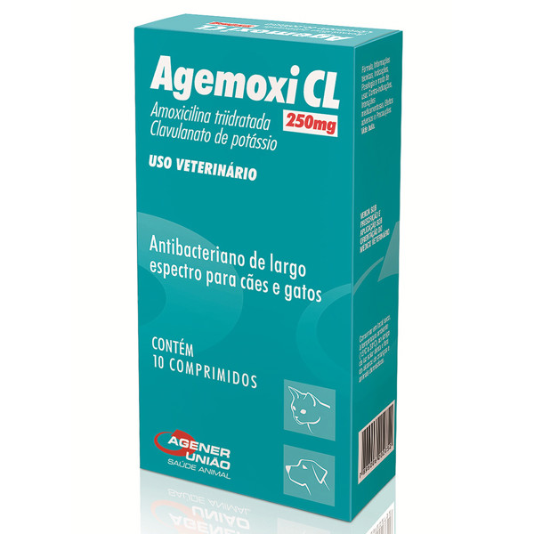 AGEMOXI CL 250MG 10 COMP