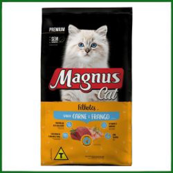 MAGNUS CAT FILHOTE CARNE E FRANGO 20KG