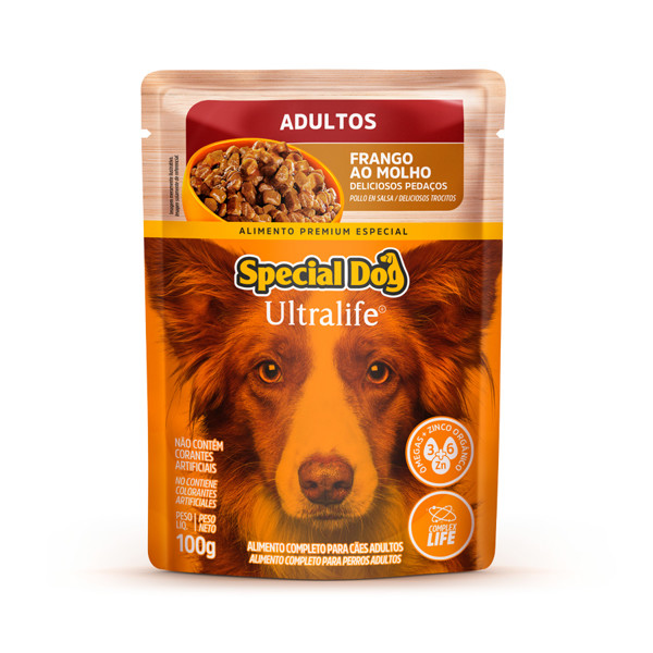 SACHE SPECIAL DOG ULTRALIFE AD FRANGO 100G