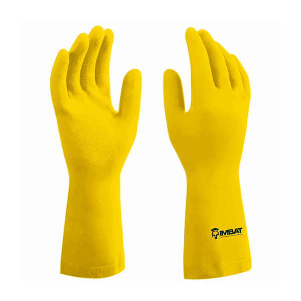 LUVA LATEX AMARELO FOR. G 9 AD.IMBAT