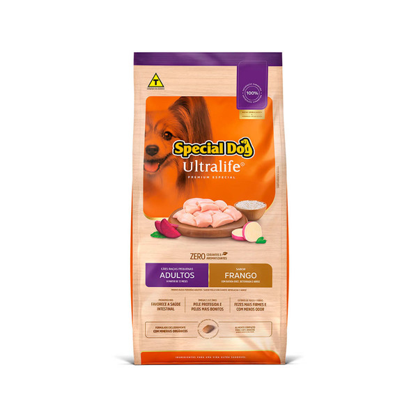 SPECIAL DOG ULTRALIFE RACAS PEQUENAS AD FRANGO 15KG