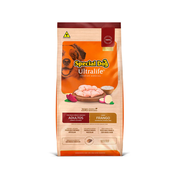 SPECIAL DOG ULTRALIFE RM/G JR FRANGO 15KG