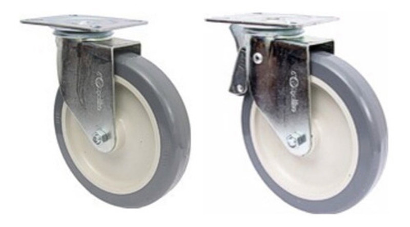 RODIZIO INDUSTRIAL 179MM SEM TRAVA RODILINE - SGPL 612 (85KG)