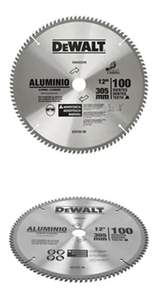 DISCO PARA ALUMINIO DE 12" 300MM COM 100 DENTES DEWALT - DWA03240