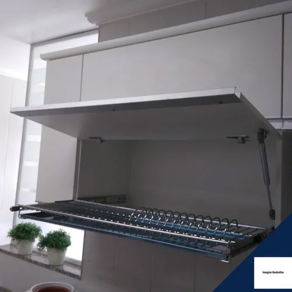 GAVETA ARAMADA COM ESCORREDOR PRATOS 57CM GIOSUL - 4290