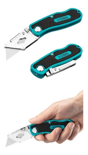 ESTILETE ARTICULADO COM 05 LAMINAS CERMAG