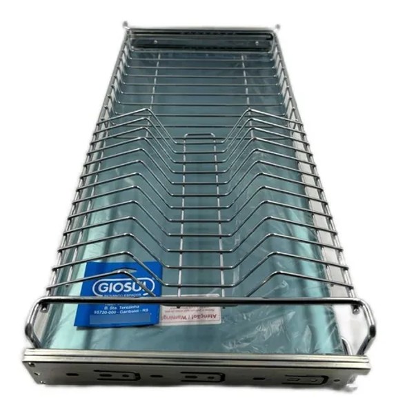 ESCORREDOR DE PRATOS DE 670MM COM CORREDICA GIOSUL - 4286