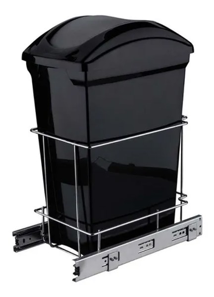 LIXEIRA SIMPLES COM 15 LITROS GIOSUL - PRETA 4261