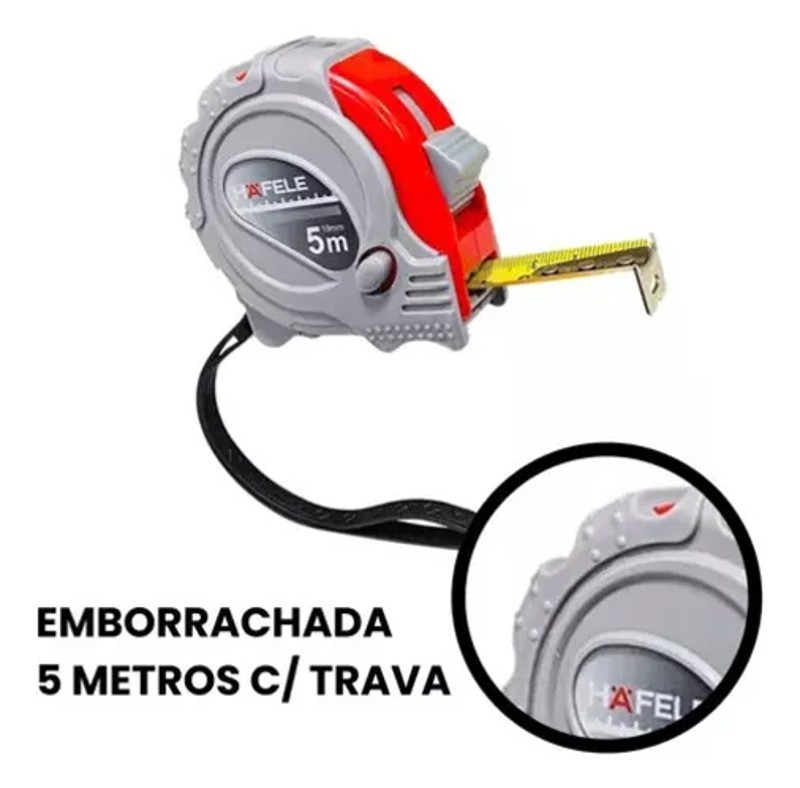 TRENA COM 05 METROS HAFELE - 002.81.005