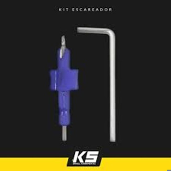 ESCAREADOR CONICO FRANCA DE 8MM COM BROCA DE 2,5MM