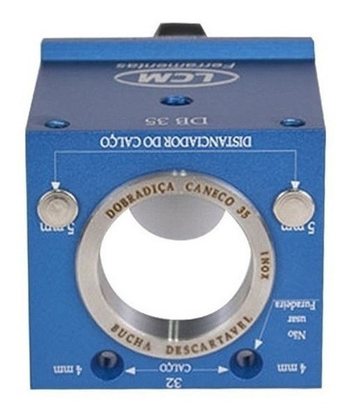 GABARITO PARA DOBRADICA 35MM LCM - 1002034