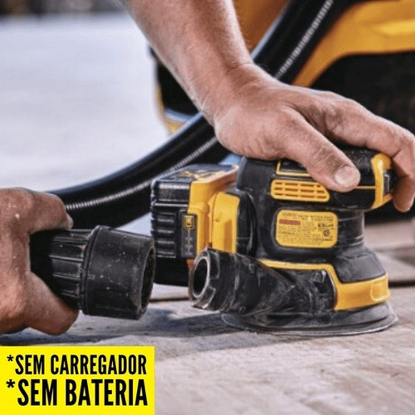 LIXADEIRA ORBITAL VELCRO BATERIA 20V DEWALT - DCW210B