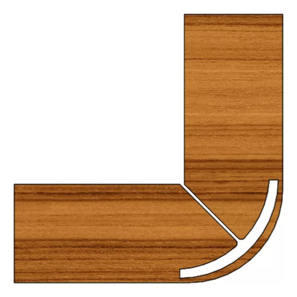 FRESA PARA CURVA 37MM COM HASTE 12MM RADIX - 2037000.06