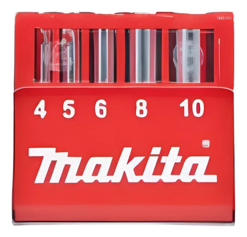 JOGO DE 05PCS COM BROCAS PARA CONCRETO MAKITA - D-41040