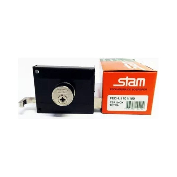 FECHADURA DE SOBREPOR TETRA PARA PORTAO STAM - 1701/100