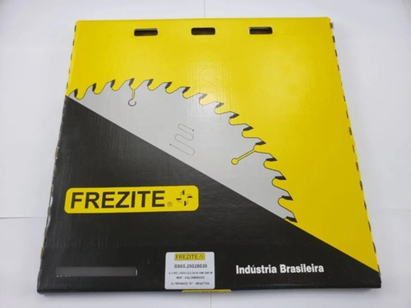 DISCO CORTE MDF DE 250MM COM 80 DENTES ALTERNADO FREZITE - B86525028030
