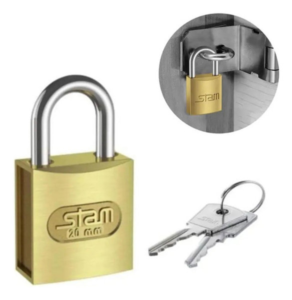 CADEADO LATAO 20MM - PAPAIZ