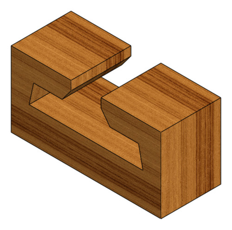 FRESA DE CORTE PARA CANALETADO 35/38MM COM HASTE 12MM RADIX - 18L3538.06