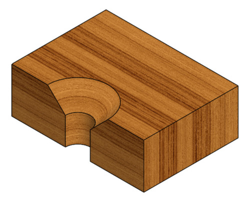 ESCAREADOR CONICO RADIX DE 8MM COM BROCA 2,5MM - 22A0825.04