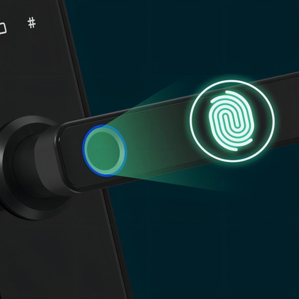 FECHADURA DIGITAL ELETRONICA INTELIGENTE FORTEZZA - FZE01BK