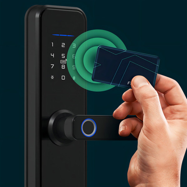 FECHADURA DIGITAL ELETRONICA INTELIGENTE FORTEZZA - FZE01BK