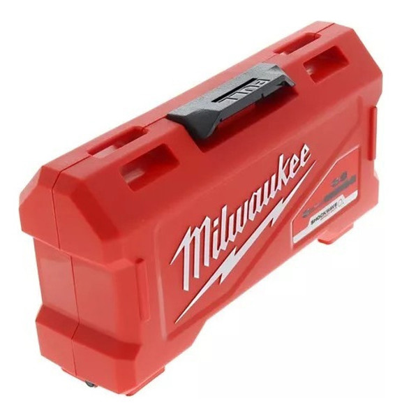 JOGO DE 32PCS COM PONTAS SHOCKWAVE E ESTOJO MILWAUKEE - 48-32-4004