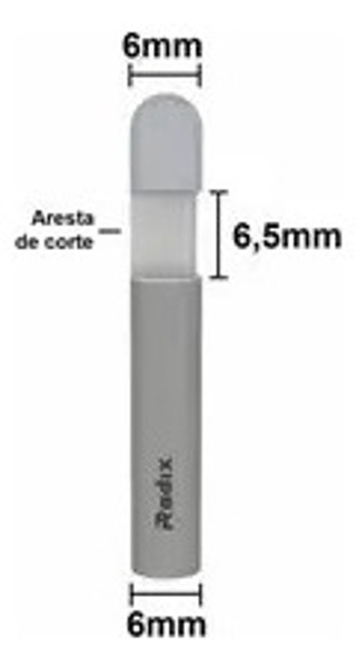 FRESA PILOTO PARA FORMICA 06MM COM HASTE 06MM RADIX - 2058950.01