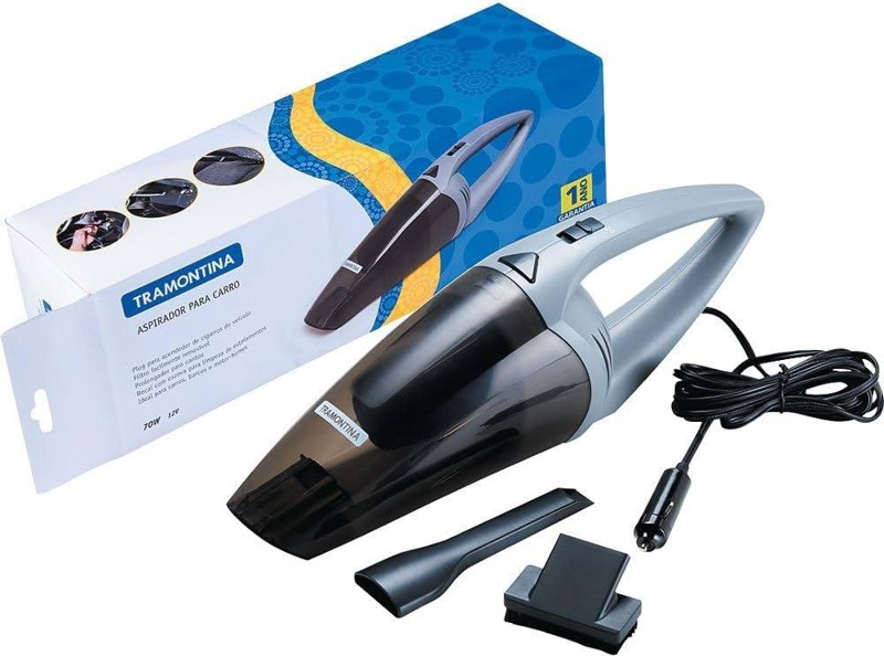 ASPIRADOR DE PO 12V TRAMONTINA PARA AUTOMOVEIS COM 70W