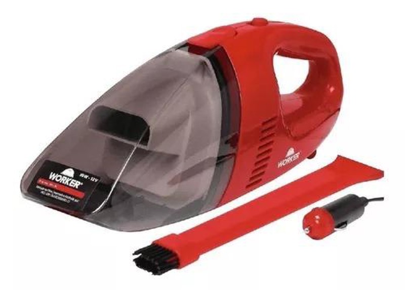 ASPIRADOR DE PO 12V WORKER PARA AUTOMOVEIS COM 90W