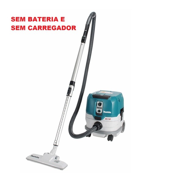 ASPIRADOR DE PO E AGUA PISO BATERIA 40V XGT MAKITA - VC005GLZ