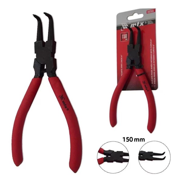 ALICATE ANEIS INTERNO COM BICO CURVO 6.1/2" MTX - 1832555