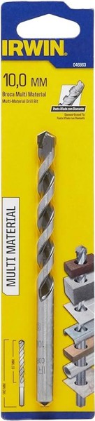BROCA MULTI MATERIAL IRWIN DE 10MM COM 14CM - IW46863